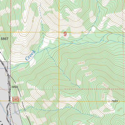 Munger Mountain, WY FSTopo Legacy Preview 3
