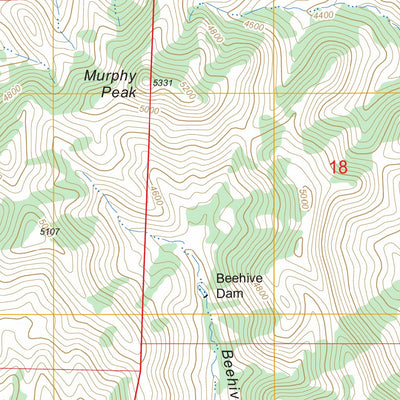 Murphy Peak, AZ FSTopo Legacy Preview 3
