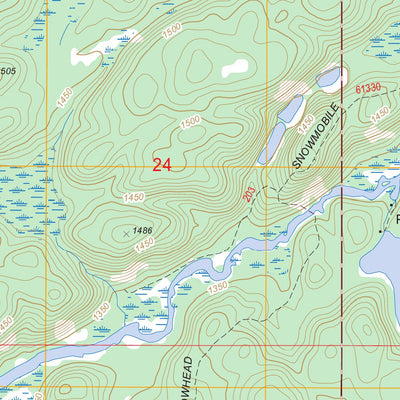 Myrtle Lake, MN FSTopo Legacy Preview 3