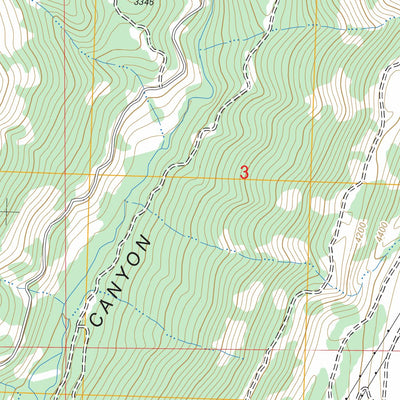 Naneum Canyon, WA FSTopo Legacy Preview 3