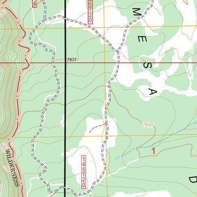 Navajo Peak, NM FSTopo Legacy Preview 2