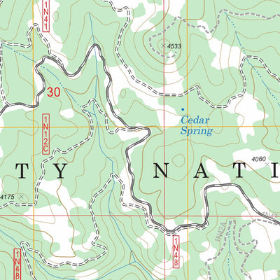 Naufus Creek, CA FSTopo Legacy Preview 2