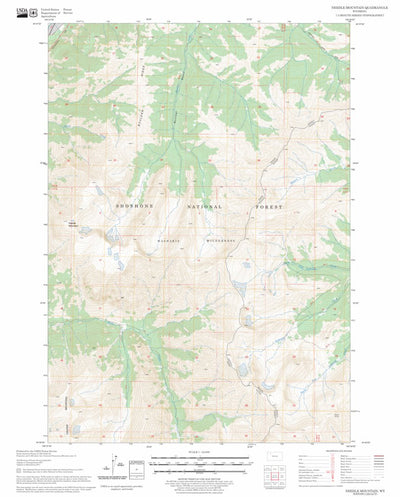 Needle Mountain, WY FSTopo Legacy Preview 1