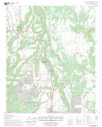 Nelson Reservoir, AZ FSTopo Legacy Preview 1