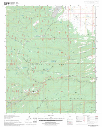 Negrito Mountain, NM FSTopo Legacy Preview 1