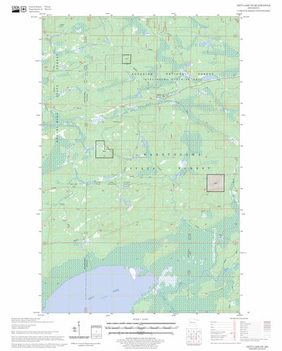 Nett Lake NE, MN FSTopo Legacy Preview 1