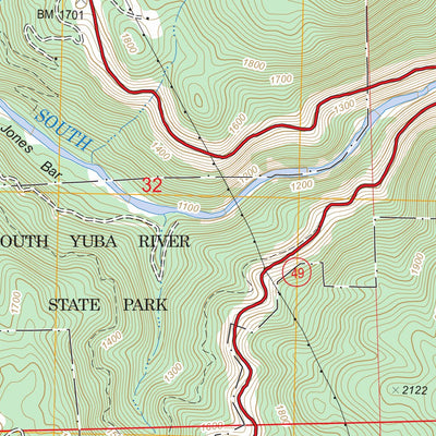 Nevada City, CA FSTopo Legacy Preview 3