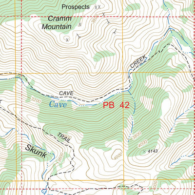 New River Mesa, AZ FSTopo Legacy Preview 3