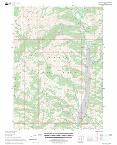 Newman Peak, ID FSTopo Legacy Preview 1