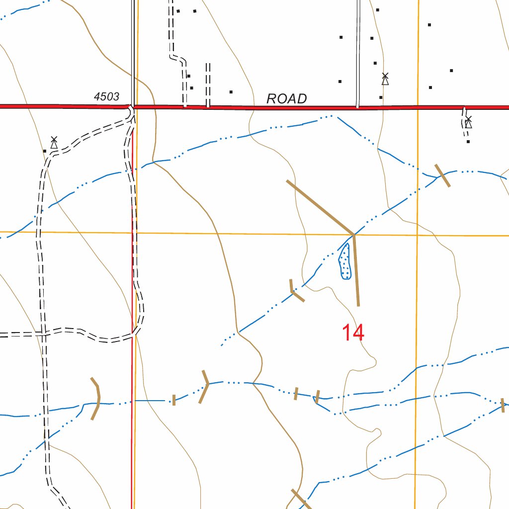 Nicksville, AZ FSTopo Legacy Map by US Forest Service - Topo