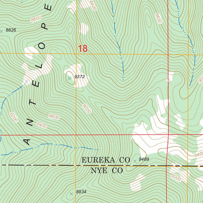 Ninemile Peak, NV FSTopo Legacy Preview 3