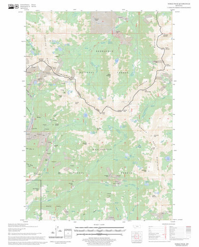 Noble Peak, MT FSTopo Legacy Preview 1