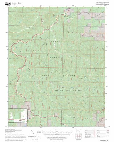 Norfork SE, AR FSTopo Legacy Preview 1