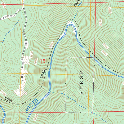 North Bloomfield, CA FSTopo Legacy Preview 3
