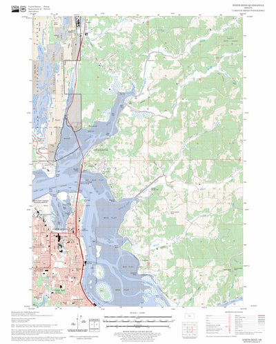 North Bend, OR FSTopo Legacy Preview 1