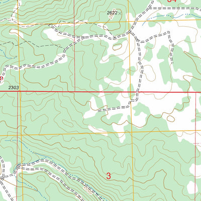 North Fork, CA FSTopo Legacy Preview 2