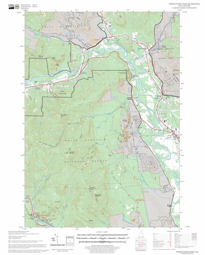 North Conway West, NH FSTopo Legacy Preview 1