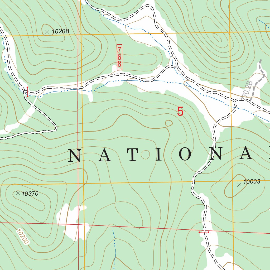 North Pass, CO FSTopo Legacy Map by US Forest Service - Topo | Avenza Maps