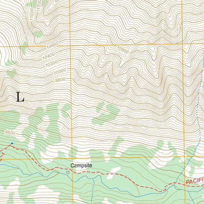 North Palisade, CA FSTopo Legacy Preview 2