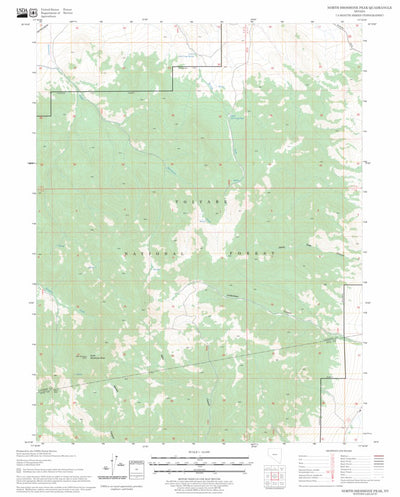 North Shoshone Peak, NV FSTopo Legacy Preview 1