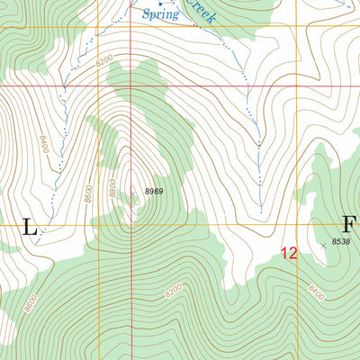 North Shoshone Peak, NV FSTopo Legacy Preview 2