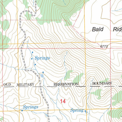North Ridge, WY FSTopo Legacy Preview 2