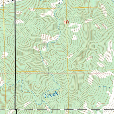 North Ridge, WY FSTopo Legacy Preview 3