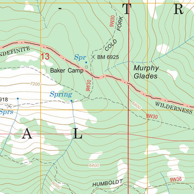 North Yolla Bolly Mountains, CA FSTopo Legacy Preview 2