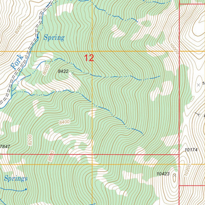 North Toiyabe Peak, NV FSTopo Legacy Preview 3