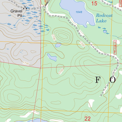 Northern Light Lake, MN FSTopo Legacy Preview 2