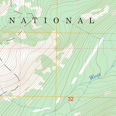 Northwest Peak, MT FSTopo Legacy Preview 2
