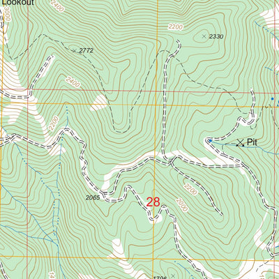 Northwestern Lake, WA FSTopo Legacy Preview 2