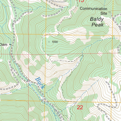 Northwestern Lake, WA FSTopo Legacy Preview 3