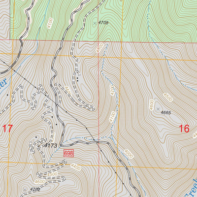 Northwest Missoula, MT FSTopo Legacy Preview 3