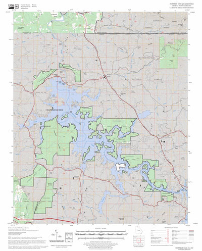 Nottely Dam, GA - NC FSTopo Legacy Preview 1