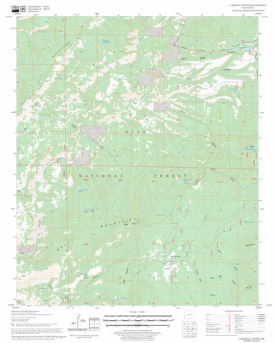 O Block Canyon, NM FSTopo Legacy Preview 1