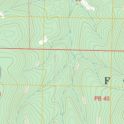 O Block Canyon, NM FSTopo Legacy Preview 2
