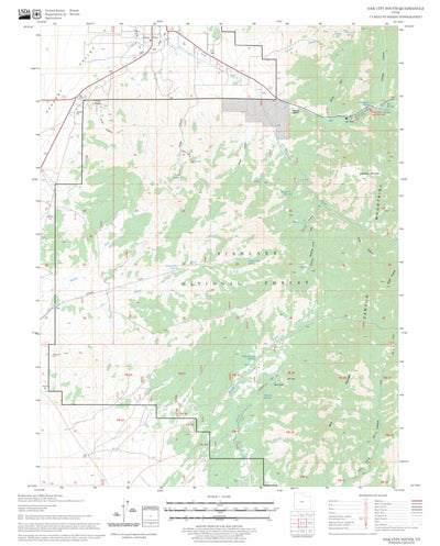 Oak City South, UT FSTopo Legacy Preview 1