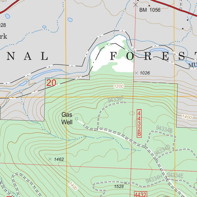 Oark, AR FSTopo Legacy Preview 2