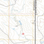 Oat Creek, SD - WY FSTopo Legacy Preview 2