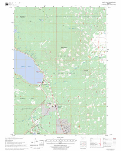 Odell Lake, OR FSTopo Legacy Preview 1