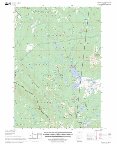 Olallie Butte, OR FSTopo Legacy Preview 1