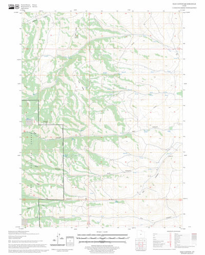 Old Canyon, UT FSTopo Legacy Preview 1