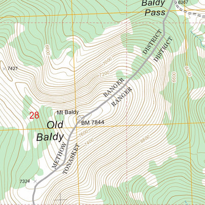 Old Baldy, WA FSTopo Legacy Preview 3