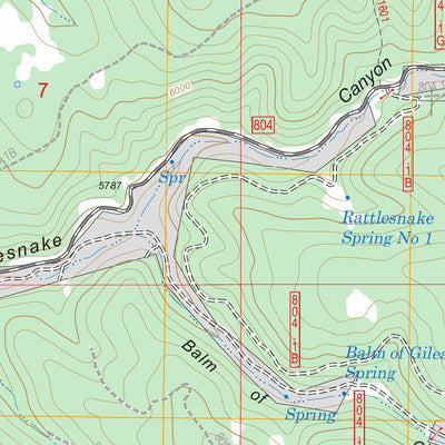 Old Baldy Mountain, SD - WY FSTopo Legacy Preview 3