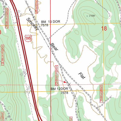 Old Mammoth, CA FSTopo Legacy Preview 2