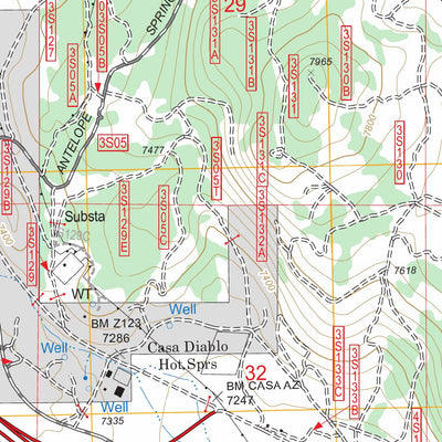 Old Mammoth, CA FSTopo Legacy Preview 3