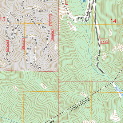 Old Baldy Mountain, WA FSTopo Legacy Preview 3
