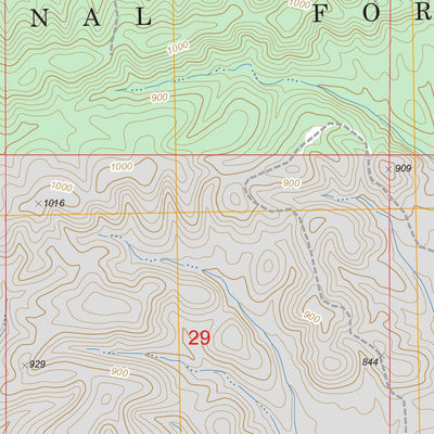 Old Glory Mountain, OK FSTopo Legacy Preview 2
