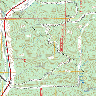Old Glory Mountain, OK FSTopo Legacy Preview 3